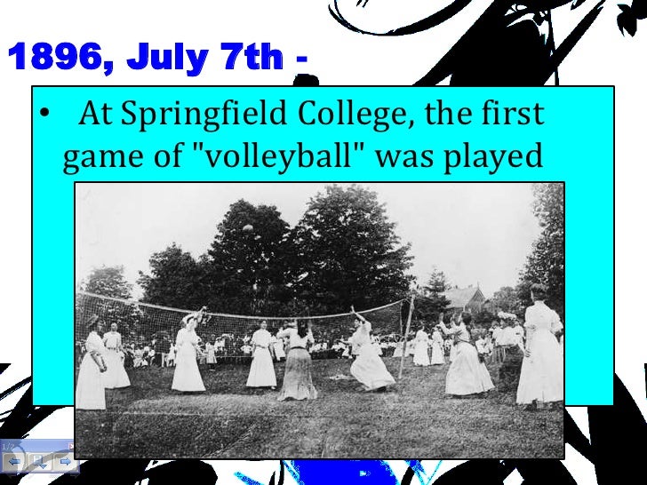 Volleyball History Pdf